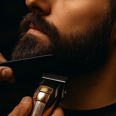 Precyzyjne trymowanie męskie brody barber Bielsko-Biała