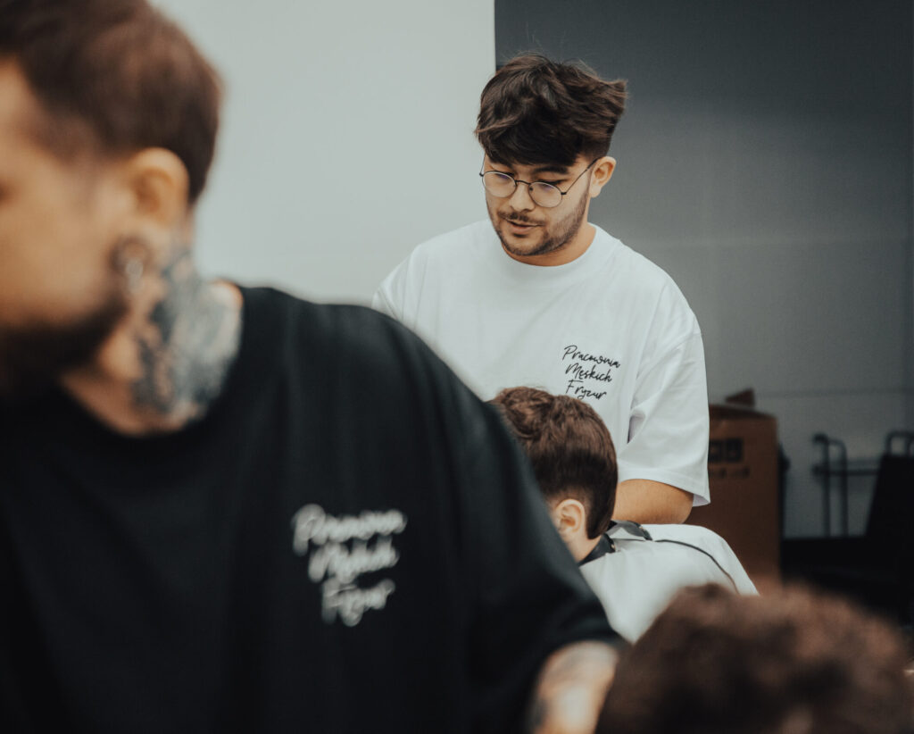Stylizowane strzyżenie męskie barber Bielsko-Biała